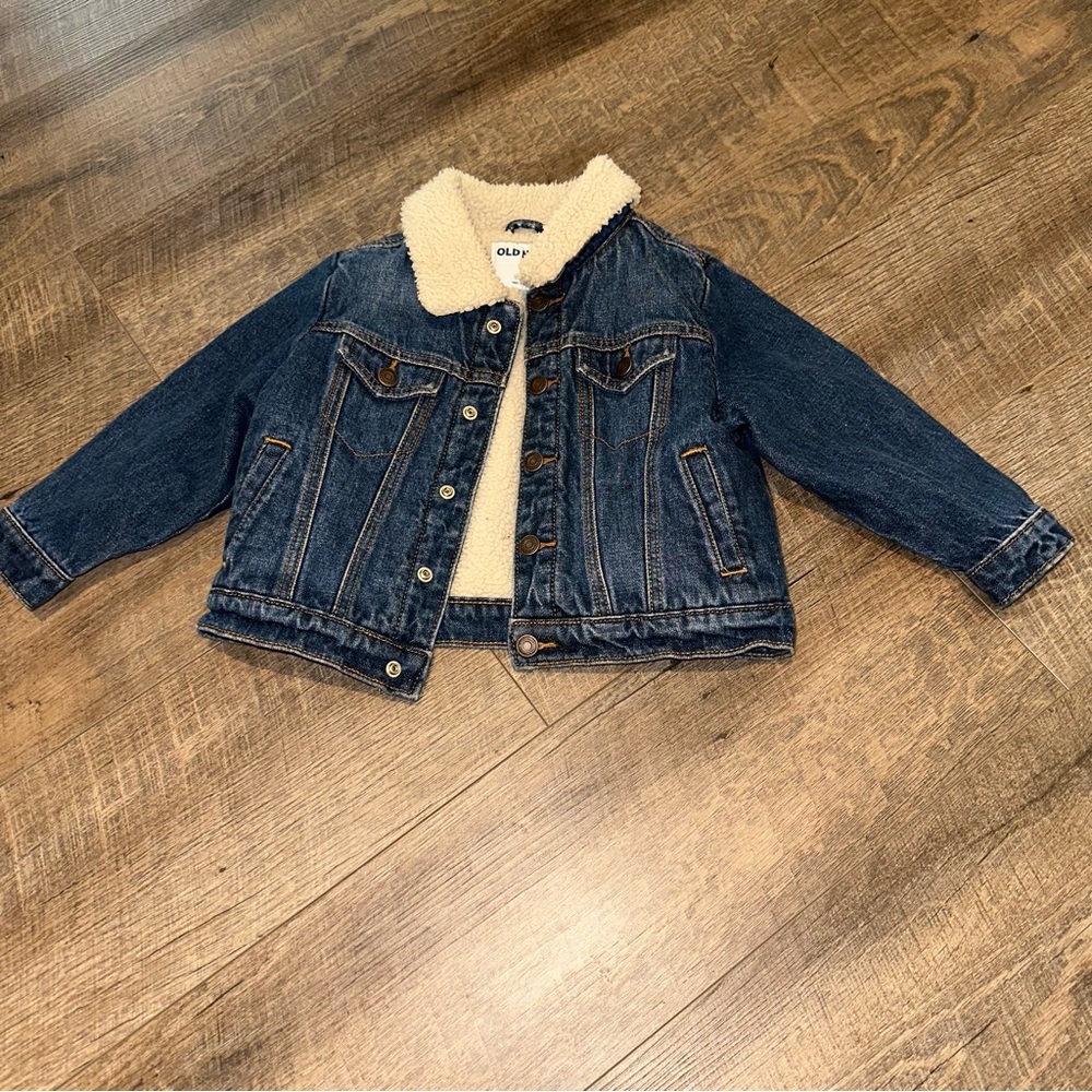 Old Navy Sherpa Jean Jacket